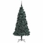 Árbol de Navidad artificial preiluminado con set de bolas