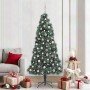 Árbol de Navidad artificial preiluminado con juego de bolas