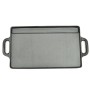 Reversible cast iron grill plate 38x23cm 2 units by vidaXL, Planks - Ref: Foro24-50127, Price: 56,39 €, Discount: %