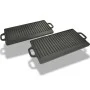 Wende-Grillplatte aus Gusseisen, 38 x 23 cm, 2 Einheiten von vidaXL, Bretter - Ref: Foro24-50127, Preis: 51,93 €, Rabatt: %