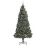 Árbol de Navidad artificial preiluminado con juego de bolas