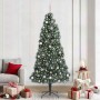 Árbol de Navidad artificial iluminado con set de bolas 240 cm