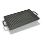 Reversible cast iron grill griddle 50x23 cm by vidaXL, Planks - Ref: Foro24-50126, Price: 32,52 €, Discount: %