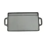 Reversible cast iron grill griddle 50x23 cm by vidaXL, Planks - Ref: Foro24-50126, Price: 32,52 €, Discount: %
