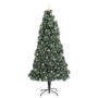 Árbol de Navidad Artificial Preiluminado con Juego de Bolas
