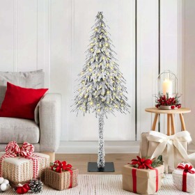 Árbol de Navidad con 150 LED con soporte 120 cm PE y Acero
