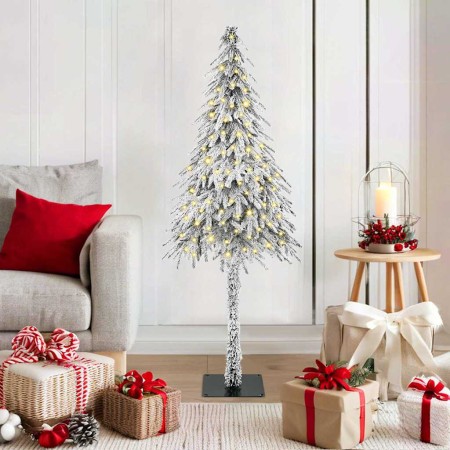 Árbol de Navidad con 150 LED con soporte 120 cm PE y Acero