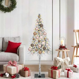 Árbol de Navidad con 150 LED con soporte 120 cm PE y Acero