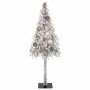 Árbol de Navidad con 150 LED con soporte 120 cm PE y Acero