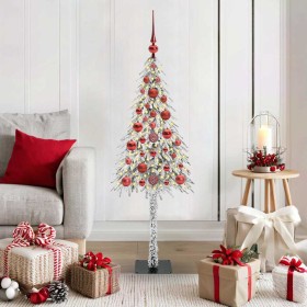 Árbol de Navidad con 150 LED con soporte 120 cm PE y Acero