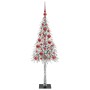 Árbol de Navidad con 150 LED con soporte 120 cm PE y Acero