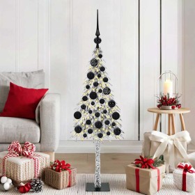 Árbol de Navidad con 150 LED con soporte 120 cm PE y Acero