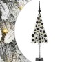 Árbol de Navidad con 150 LED con soporte 120 cm PE y Acero