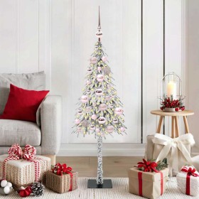 Árbol de Navidad con 150 LED con soporte 120 cm PE y Acero
