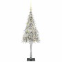 Árbol de Navidad con 150 LED con soporte 120 cm PE y Acero