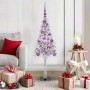 Árbol de Navidad con 150 LED con soporte 120 cm PE y Acero