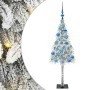 Árbol de Navidad con 150 LED con soporte 120 cm PE y Acero