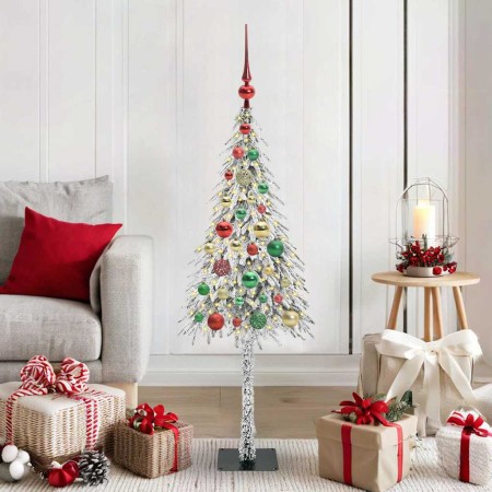 Árbol de Navidad con 150 LED con soporte 120 cm PE y Acero