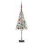 Árbol de Navidad con 150 LED con soporte 120 cm PE y Acero