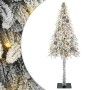 Árbol de Navidad con 150 LED con soporte 150 cm PE y Acero
