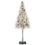 Árbol de Navidad con 150 LED con soporte 150 cm PE y Acero