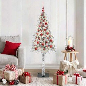 Árbol de Navidad con 150 LED con soporte 150 cm PE y Acero