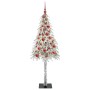 Árbol de Navidad con 150 LED con soporte 150 cm PE y Acero