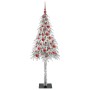 Árbol de Navidad con 150 LED con soporte 150 cm PE y Acero