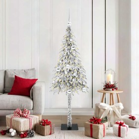 Árbol de Navidad con 150 LED con soporte 150 cm PE y Acero