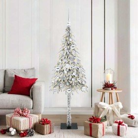 Árbol de Navidad con 150 LED con soporte 150 cm PE y Acero