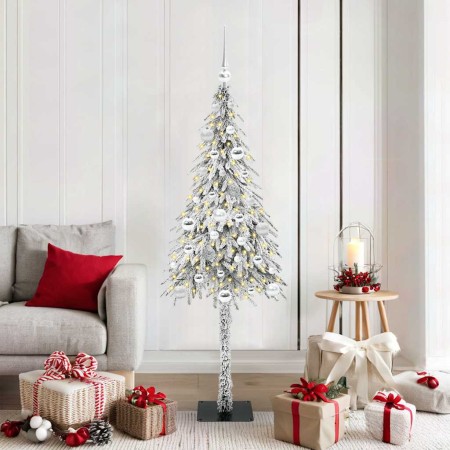 Árbol de Navidad con 150 LED con soporte 150 cm PE y Acero