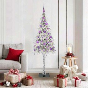 Árbol de Navidad con 150 LED con soporte 150 cm PE y Acero