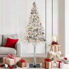 Árbol de Navidad con 300 LED con soporte 180 cm PE y Acero