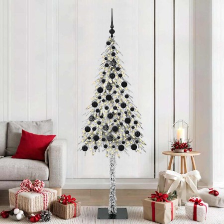 Árbol de Navidad con 300 LED con soporte 180 cm PE y Acero