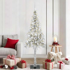 Árbol de Navidad con 300 LED con soporte 180 cm PE y Acero