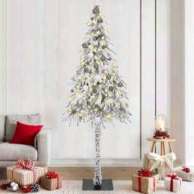 Árbol de Navidad con 300 LED con soporte 210 cm PE y Acero