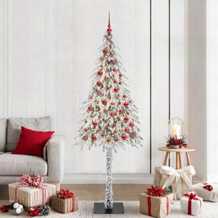 Árbol de Navidad con 300 LED con soporte 210 cm PE y Acero
