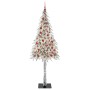 Árbol de Navidad con 300 LED con soporte 210 cm PE y Acero