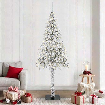 Árbol de Navidad con 300 LED con soporte 210 cm PE y Acero