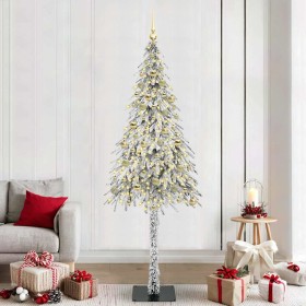 Árbol de Navidad con 300 LED con soporte 210 cm PE y Acero