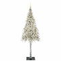Árbol de Navidad con 300 LED con soporte 210 cm PE y Acero