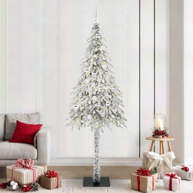 Árbol de Navidad con 300 LED con soporte 210 cm PE y Acero