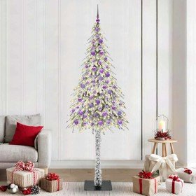 Árbol de Navidad con 300 LED con soporte 210 cm PE y Acero