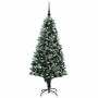 Árbol de Navidad artificial Verde 150 cm PVC y Acero y Plástico