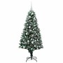 Árbol de Navidad artificial Verde 150 cm PVC y Acero y Plástico