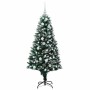 Árbol de Navidad artificial Verde 150 cm PVC y Acero y Plástico