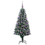 Árbol de Navidad artificial Verde 150 cm PVC y Acero y Plástico