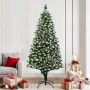 Árbol de Navidad artificial Verde 180 cm PVC y Acero y Plástico