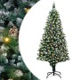 Árbol de Navidad artificial Verde 180 cm PVC y Acero y Plástico