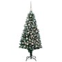 Árbol de Navidad artificial Verde 180 cm PVC y Acero y Plástico